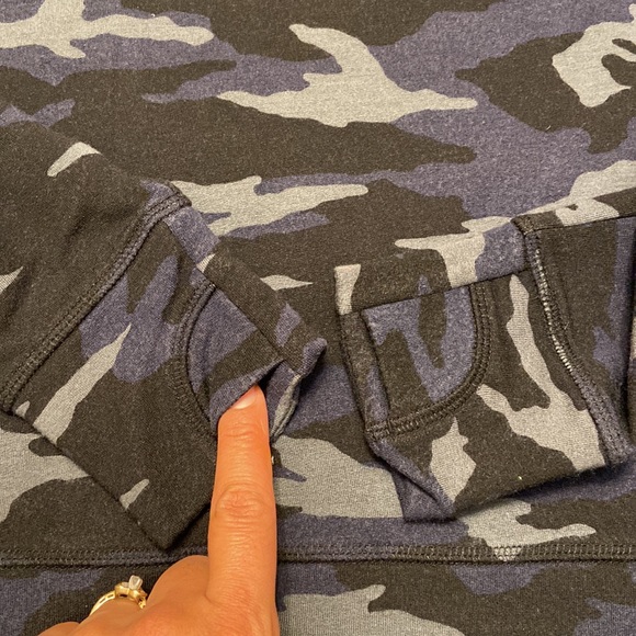 Athleta camo sweater - Picture 4 of 4